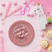 Vrolijk kerstfeest in juli papieren bordje (Feest)