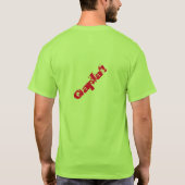 Vrolijk kerstfeest in Klingon T-Shirt - StarTrek (Achterkant)