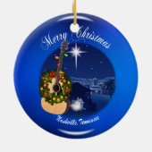 Vrolijk kerstfeest in Nashville Ornament (Achterkant)