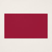 Vrolijk kerstfeest in rood cadeau Label Visitekaartje (Achterkant)