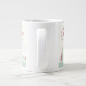 Vrolijk kerstfeest in San Francisco Grote Koffiekop (Achterkant)