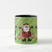 Vrolijk kerstfeest in Santa Claus Mok (Midden)