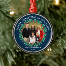 Vrolijk kerstfeest in uw huis plaats foto