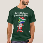 Vrolijk kerstfeest in Zuid-Afrika T-shirt (Voorkant)