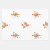 Vrolijk kerstfeest! inpakpapier vel (Voorkant 2)