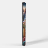 Vrolijk kerstfeest iPhone 14 stoer Hoesje (Achterkant / Rechts)