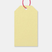 Vrolijk Kerstfeest Italiaanse vakantie Biscotti Co Cadeaulabel (Achterkant)