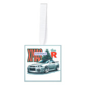 Vrolijk Kerstfeest (JDM Legends) Decoratie (Voorkant)