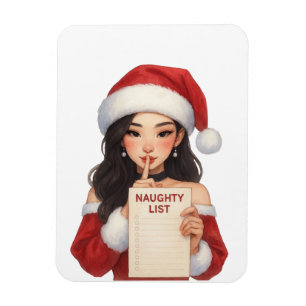 Vrolijk kerstfeest Je staat Schattige op mijn stou Magneet