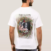 vrolijk kerstfeest jessica t-shirt (Achterkant)