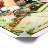 Vrolijk kerstfeest Jessica Willcox Smith Illustrat Poster (Hoek)