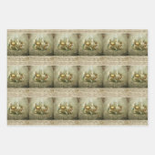 Vrolijk kerstfeest Jezus die papier pakt Inpakpapier Vel (Voorkant 2)