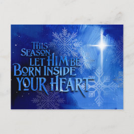 Vrolijk kerstfeest Jezus Feestdagenkaart