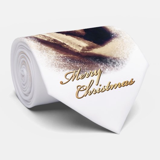 Vrolijk kerstfeest Jezus Stropdas (Opgerold)