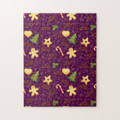 Vrolijk kerstfeest Jigzaag Puzzle Legpuzzel (Verticaal)
