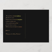 Vrolijk kerstfeest John 3:8 Bijbelverse Briefkaart (Achterkant)