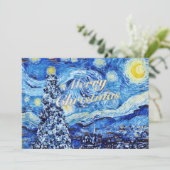 Vrolijk kerstfeest John 3:8 Bijbelverse Briefkaart (Staand voorkant)