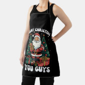 Vrolijk kerstfeest jongens Kerstman Schort (Insitu)