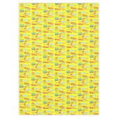 Vrolijk Kerstfeest, Joy, Seizoenen, Geel Tafelkleed (Voorkant)