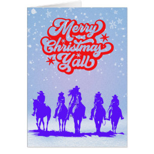 Vrolijk kerstfeest jullie allemaal! Cowgirls Paard