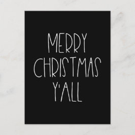 Vrolijk kerstfeest jullie grappige vakantie briefkaart