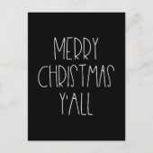 Vrolijk kerstfeest jullie grappige vakantie briefkaart (Voorkant)