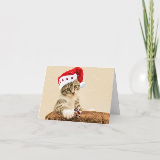 Vrolijk kerstfeest. kaart (Voorkant)