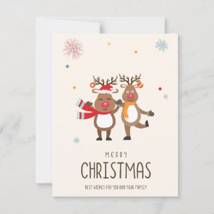 Vrolijk kerstfeest Kaart