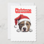 Vrolijk kerstfeest kaart (Voorkant)