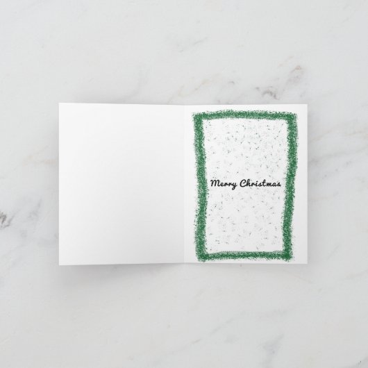 Vrolijk kerstfeest kaart (Binnen)