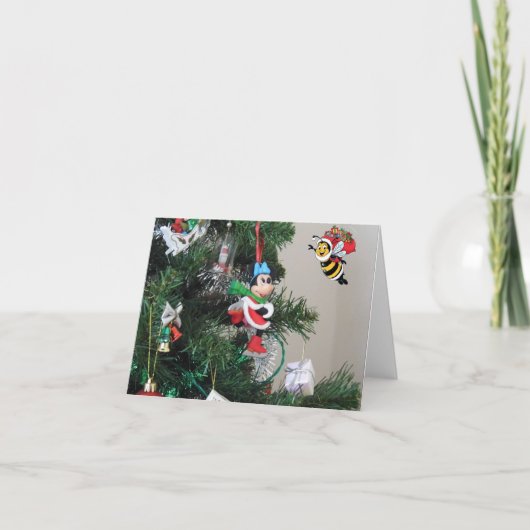 Vrolijk kerstfeest. kaart (Voorkant)