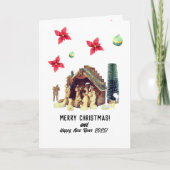 Vrolijk kerstfeest! kaart (Voorkant)