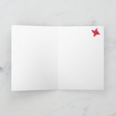 Vrolijk kerstfeest! kaart (Binnen)