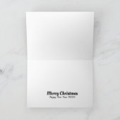 vrolijk kerstfeest! Kaart (Binnen)