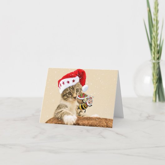 Vrolijk kerstfeest. kaart (Voorkant)