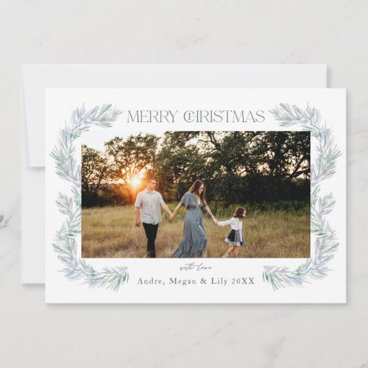 Vrolijk kerstfeest kaart (Voorkant)