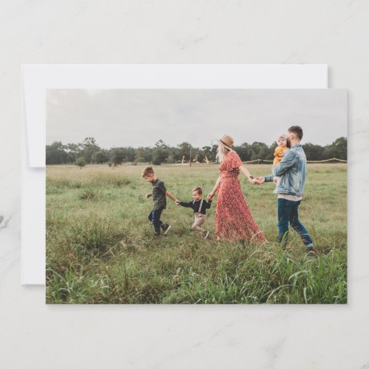 Vrolijk kerstfeest kaart (Achterkant)