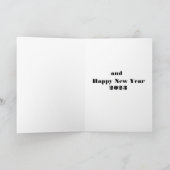 Vrolijk kerstfeest! kaart (Binnen)