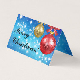 Vrolijk kerstfeest kaart