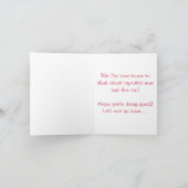 Vrolijk kerstfeest kaart (Binnen)