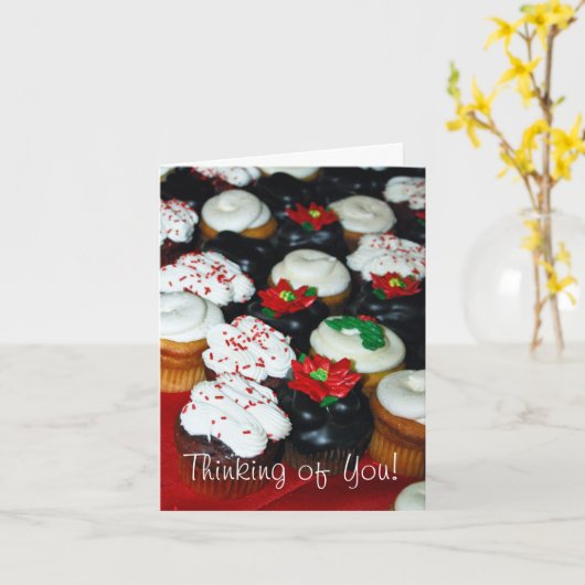 Vrolijk kerstfeest kaart (Gele Bloem)