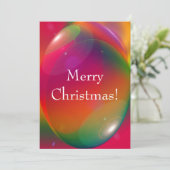 Vrolijk kerstfeest! kaart (Staand voorkant)