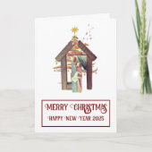 Vrolijk kerstfeest! kaart (Voorkant)