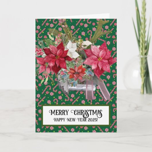 Vrolijk kerstfeest! kaart (Voorkant)