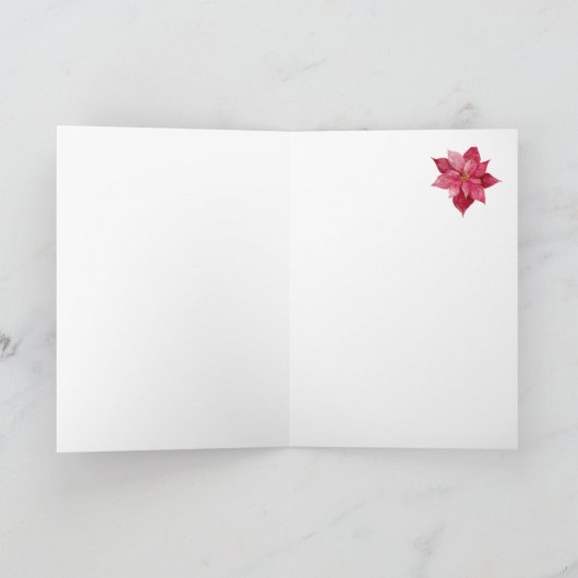 Vrolijk kerstfeest! kaart (Binnen)