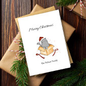 Vrolijk kerstfeest kaart