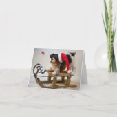 Vrolijk kerstfeest. kaart (Voorkant)