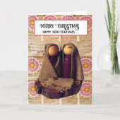 Vrolijk kerstfeest! kaart (Voorkant)