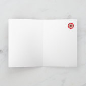 Vrolijk kerstfeest! kaart (Binnen)