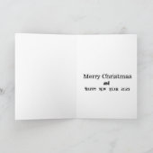 Vrolijk kerstfeest! kaart (Binnen)